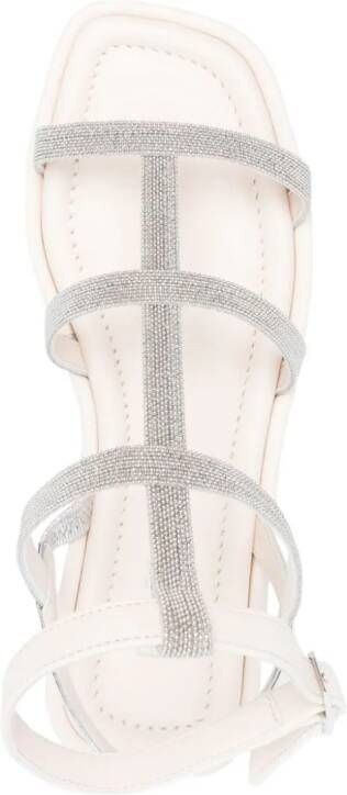Peserico bead-embellished sandals Silver