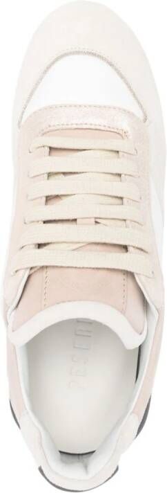 Peserico glitter-detailing sneakers Neutrals