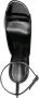 Pīferi 120mm patent spike-studs sandals Black - Thumbnail 4
