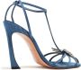 Pīferi Maggio 100mm crystal-embellished sandals Blue - Thumbnail 3