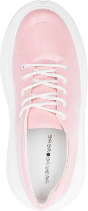 PHILEO 033 leather low-top sneakers Pink