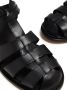 PHILEO Pecheur faux-leather sandals Black - Thumbnail 2