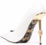Philipp Plein 125mm Decollete high heels White - Thumbnail 3