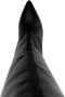 Philipp Plein 90mm sculpted-heel leather boots Black - Thumbnail 4