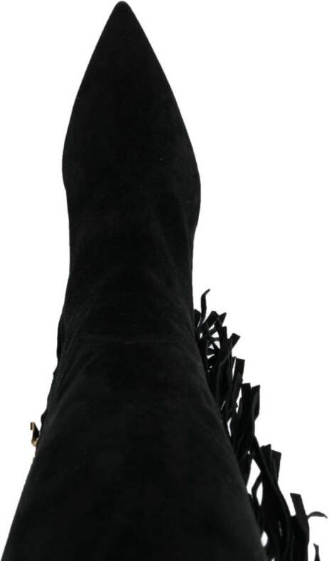 Philipp Plein calf-leather cowboy boots Black