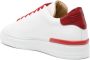 Philipp Plein Cocco Hexagon low-top leather sneakers Red - Thumbnail 3