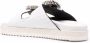 Philipp Plein Cocco leather sandals White - Thumbnail 3