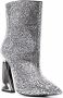 Philipp Plein crystal-embellished ankle boots Silver - Thumbnail 2