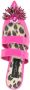 Philipp Plein crystal-embellished flat mules Pink - Thumbnail 4