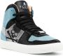 Philipp Plein crystal-embellished high-top sneakers Blue - Thumbnail 2