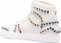 Philipp Plein crystal-embellished high-top sneakers White - Thumbnail 3