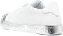 Philipp Plein crystal-embellished lace-up leather sneakers White - Thumbnail 3