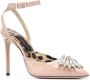 Philipp Plein crystal-embellished patent leather pumps Neutrals - Thumbnail 2