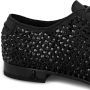 Philipp Plein crystal-embellished satin Oxford shoes Black - Thumbnail 4