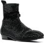 Philipp Plein crystal-embellished suede boots Black - Thumbnail 2
