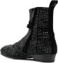 Philipp Plein crystal-embellished suede boots Black - Thumbnail 3