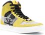 Philipp Plein Crystal Notorious high-top sneakers Yellow - Thumbnail 2