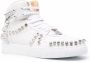 Philipp Plein crystal-studded high-top sneakers White - Thumbnail 2