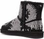 Philipp Plein embellished flat boots Black - Thumbnail 3