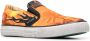 Philipp Plein flame print slip-on sneakers Orange - Thumbnail 2