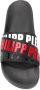 Philipp Plein Flat logo gummy sandals Black - Thumbnail 4