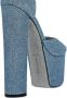 Philipp Plein Glitter 120mm platform sandals Blue - Thumbnail 3