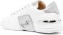 Philipp Plein Glitter Lo-Top leather sneakers White - Thumbnail 3