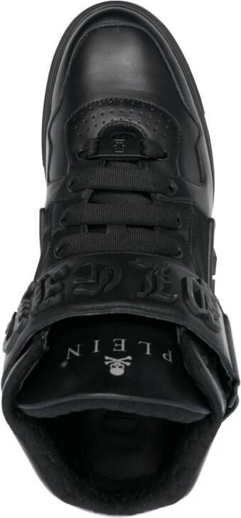 Philipp Plein Gothic Plein high-top sneakers Black