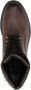 Philipp Plein Gothic Plein lace-up leather boots Brown - Thumbnail 4