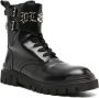 Philipp Plein Gothic Plein leather ankle boots Black - Thumbnail 2