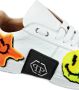 Philipp Plein graffiti-embroidered lace-up sneakers White - Thumbnail 4