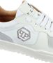 Philipp Plein Hexagon low-top leather sneakers White - Thumbnail 5