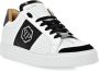 Philipp Plein Hexagon low-top leather sneakers White - Thumbnail 2