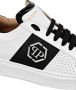 Philipp Plein Hexagon low-top leather sneakers White - Thumbnail 5