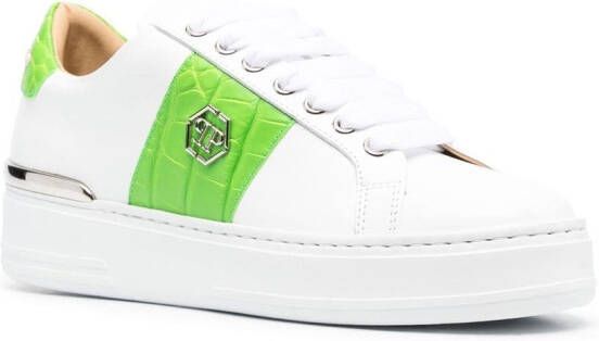 Philipp Plein Hexagon low-top sneakers White