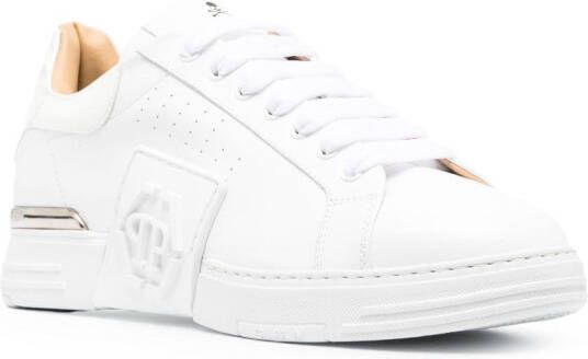 Philipp Plein Hexagon low-top sneakers White