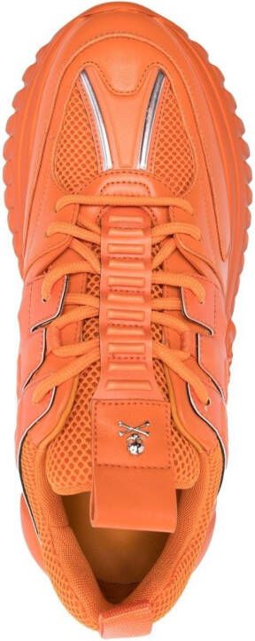 Philipp Plein Hexagon Runner low-top sneakers Orange