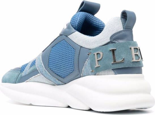 Philipp Plein Hurricane panelled sneakers Blue