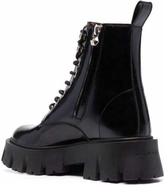 Philipp Plein Iconic Plein ankle boots Black