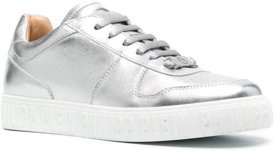 Philipp Plein Iconic Plein low-top sneakers Silver