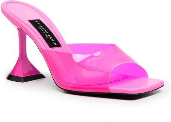 Philipp Plein Iconic Plein sandals Pink