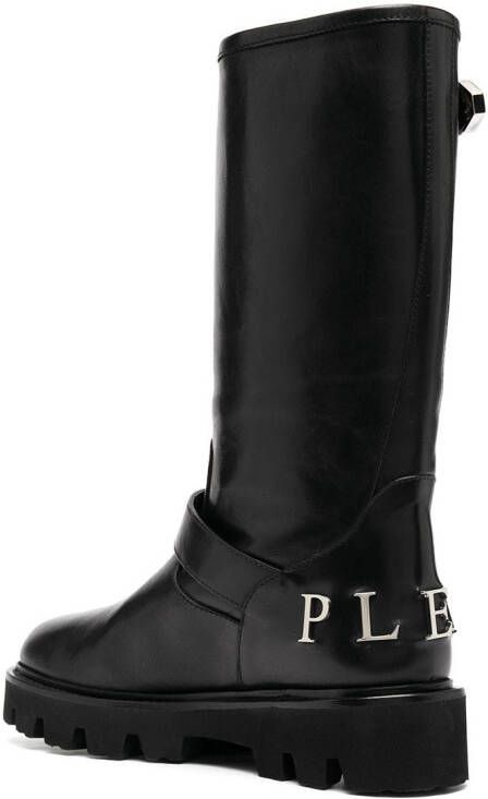 Philipp Plein Istitutional mid-calf boots Black