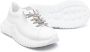 Philipp Plein Junior branded heel-counter low-top sneakers White - Thumbnail 2