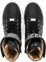 Philipp Plein Junior crystal-embellished leather sneakers Black - Thumbnail 3