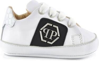 Philipp Plein Junior Hexagon low-top sneakers White