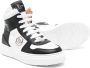 Philipp Plein Junior high-top leather sneakers White - Thumbnail 2