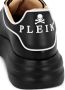 Philipp Plein lace-up leather sneakers Black - Thumbnail 3