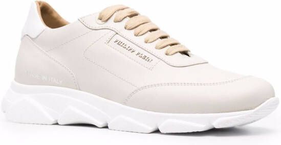 Philipp Plein lace-up low-top sneakers Neutrals