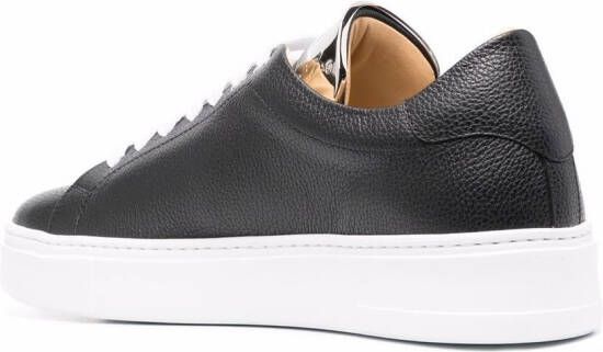 Philipp Plein leather lace-up sneakers Black