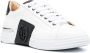 Philipp Plein leather logo-patch sneakers White - Thumbnail 2